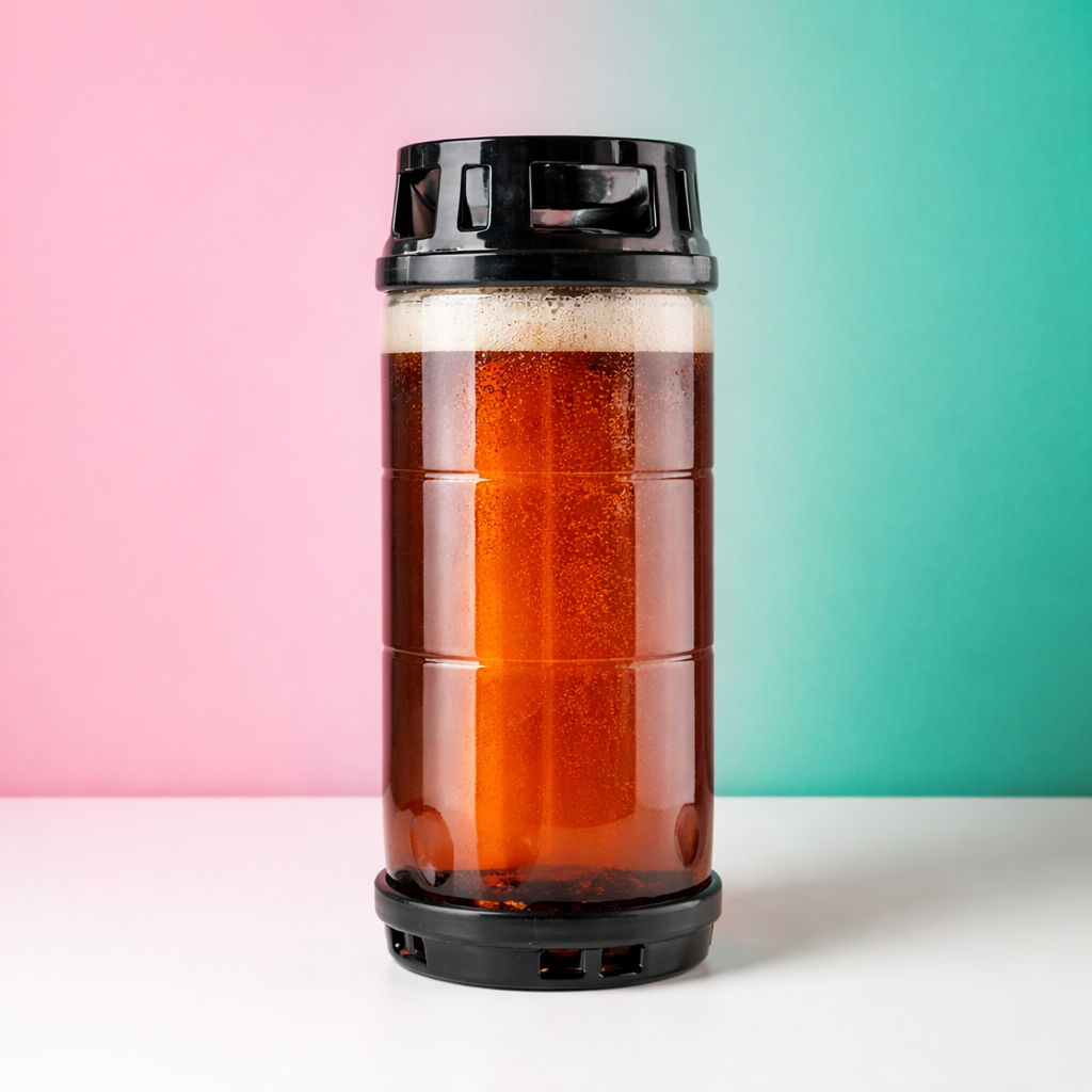 Stainless steel Sankey D non-alcoholic sixth-barrel keg